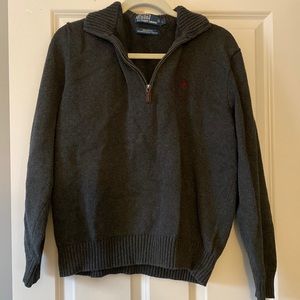 Ralph Lauren mens quarter zip sweater